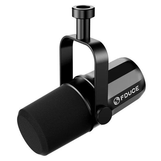 میکروفون داینامیک حرفه‌ای XLR FDUCE SL40X با کابل و پایه