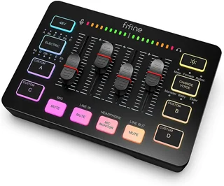 میکسر گیمینگ Fifine مدل AmpliGame SC3