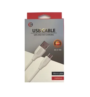 کابل شارژ میکرو Kh فست شارژ ۱ متری