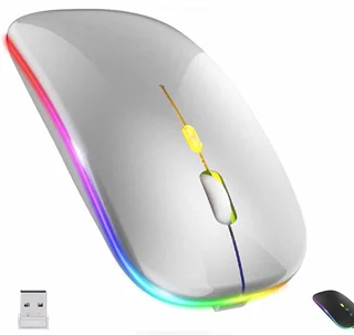 ماوس بی سیم قابل شارژ RGB